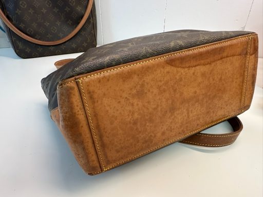 Vorher Boden einer Louis Vuitton Cabas Piano